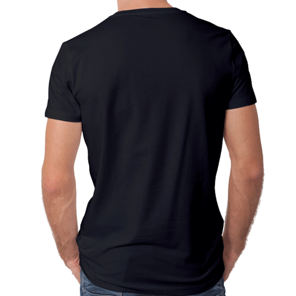 BlackTree Half Sleeves 180 GSM T-Shirts for Men Cotton (Black) - view 3