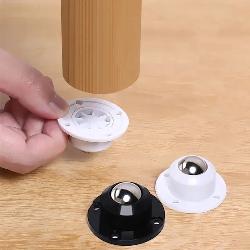Catterton 4Pc Self Adhesive Wheels Caster with 360 Degree Rotation (Pack of 30) - view 2