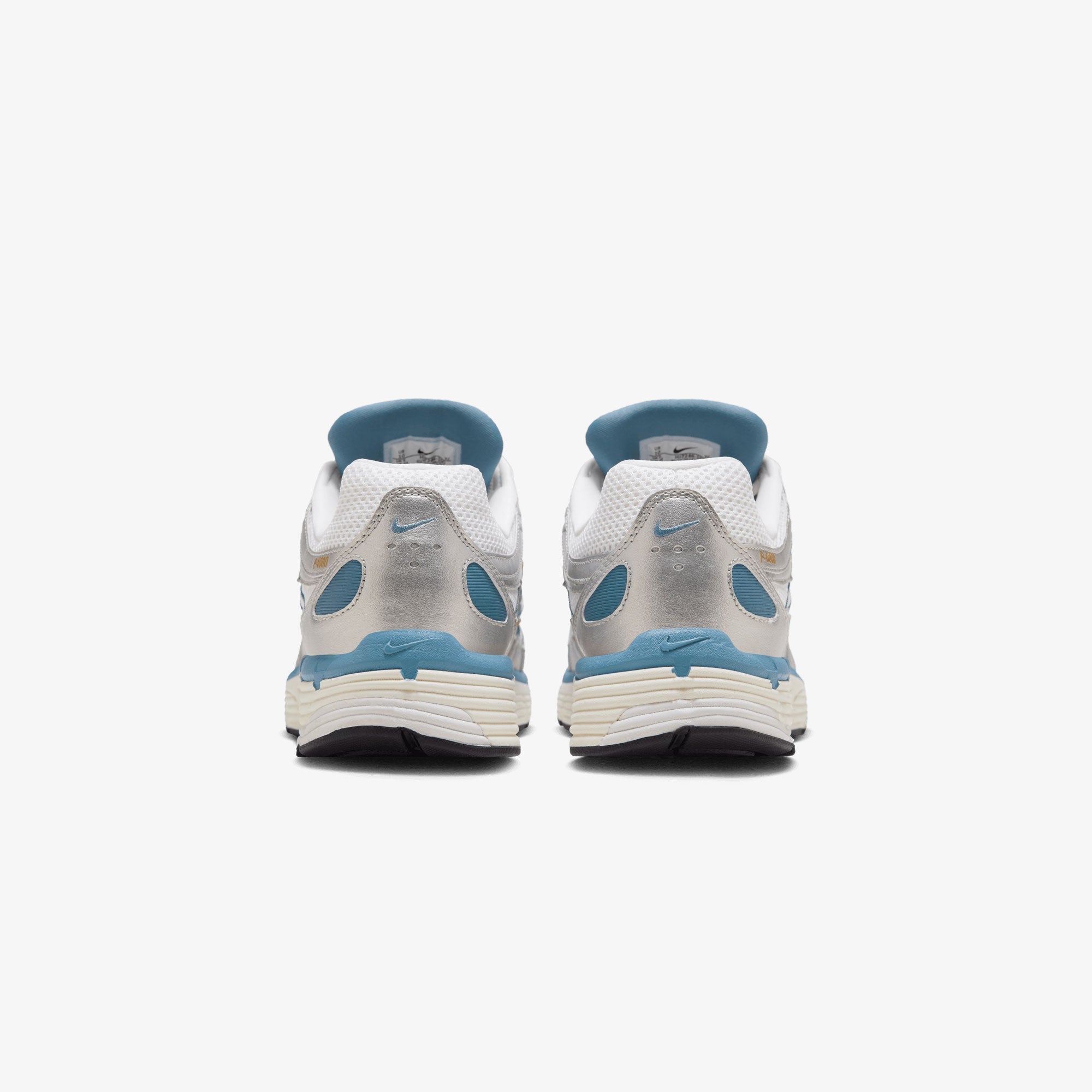 Nike | P-6000 { White/aegean Storm-metallic Silver - view 3