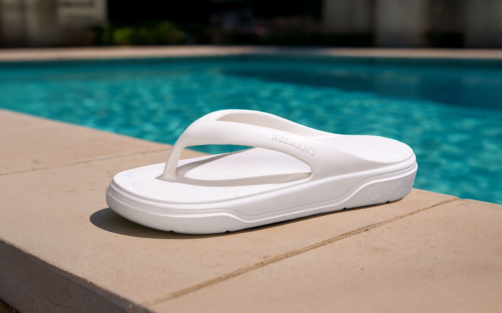 Neeman's Cushers Flips For Women : Ivory White - view 8
