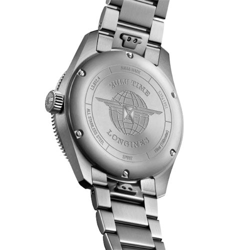 Longines Spirit Zulu Time Sunray Blue Dial Men 42mm - view 2