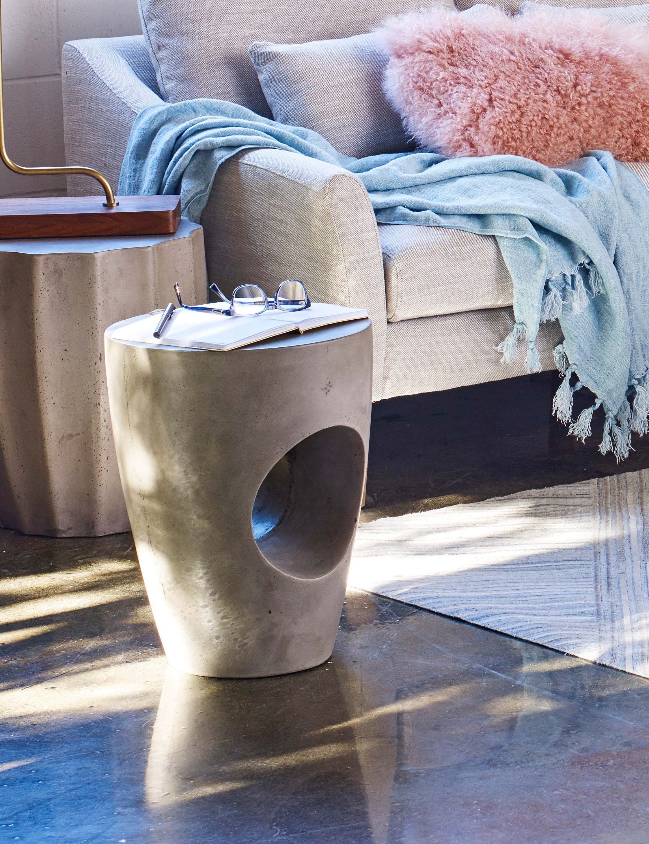 Lulu and Georgia Katelle Indoor / Outdoor Stool - view 2