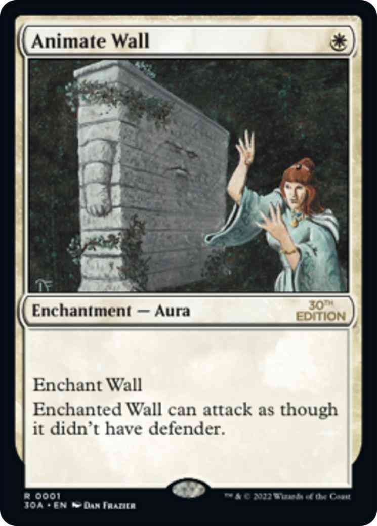 Animate wall 1 – Magic Animate Wall [1] [30th Anniversary Edition] [Non-Foil]