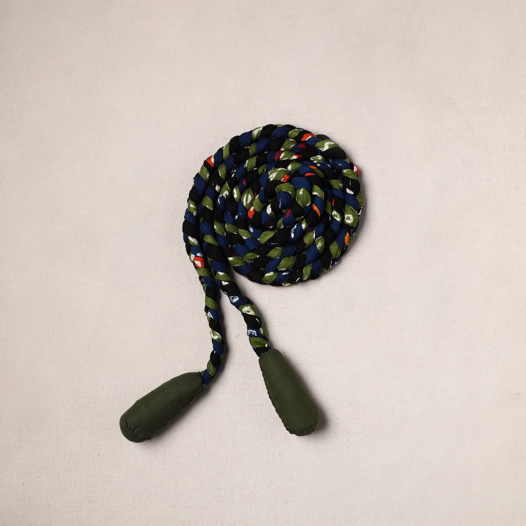 NOORI BAZAR Handmade Upcycled Fabric Skipping Rope 32