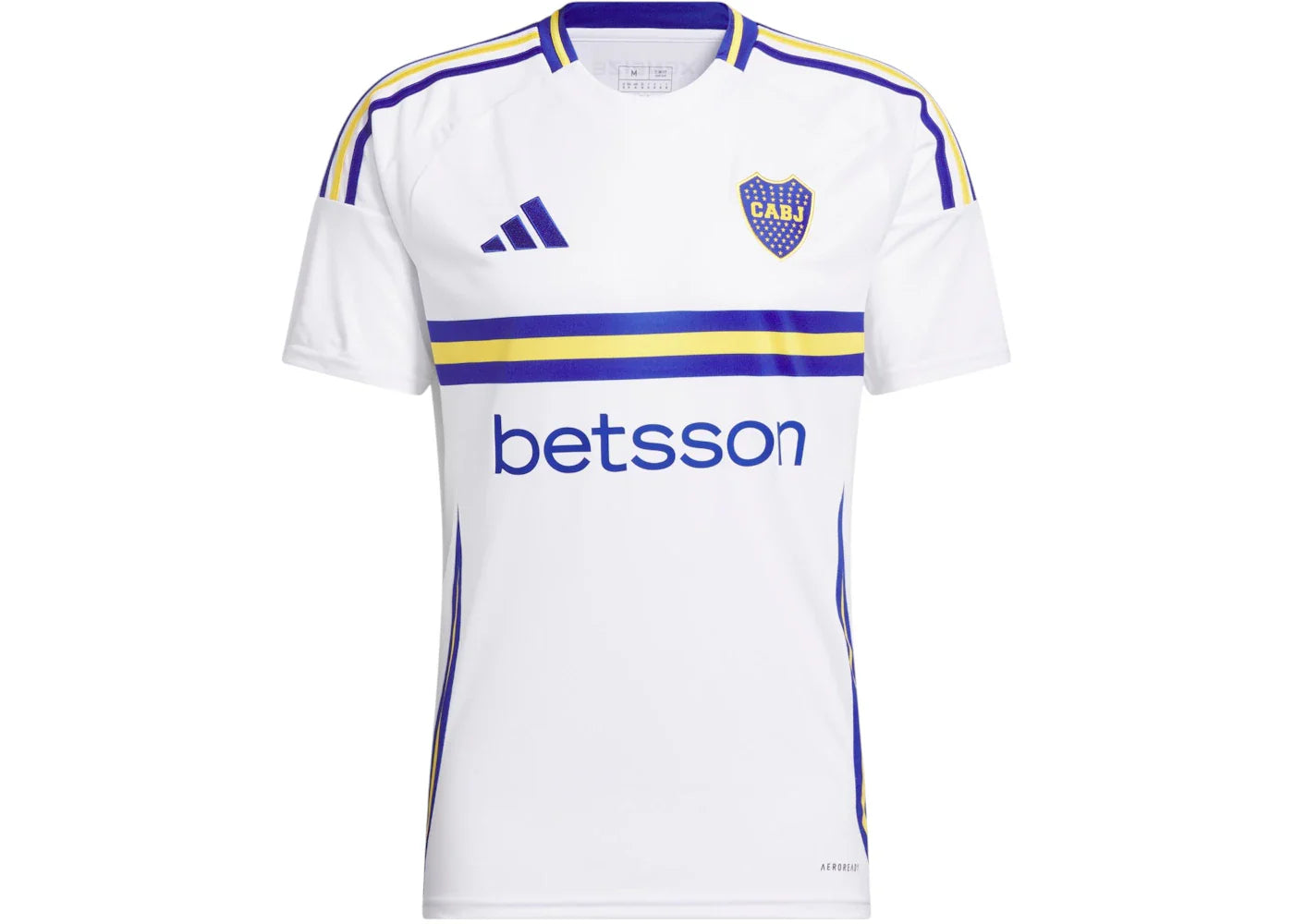 Boca 24 25 – adidas Boca 24/25 Away Jersey White/Semi Lucid Blue/Bold Gold