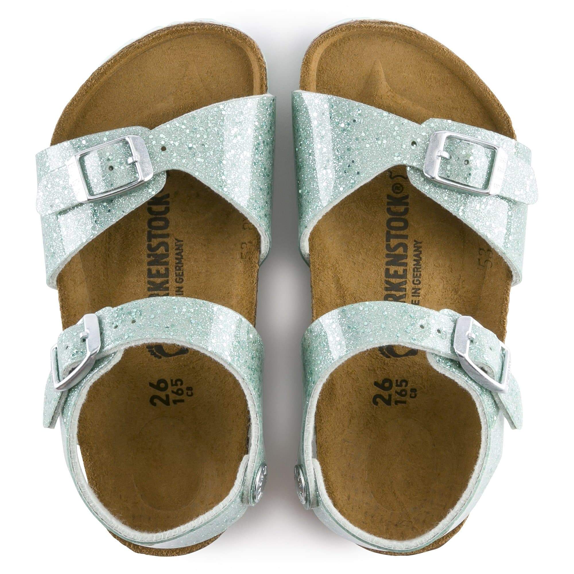 Birkenstock Rio Kids Birko-Flor – Green Green/Cosmic Sparkle Mineral - view 2