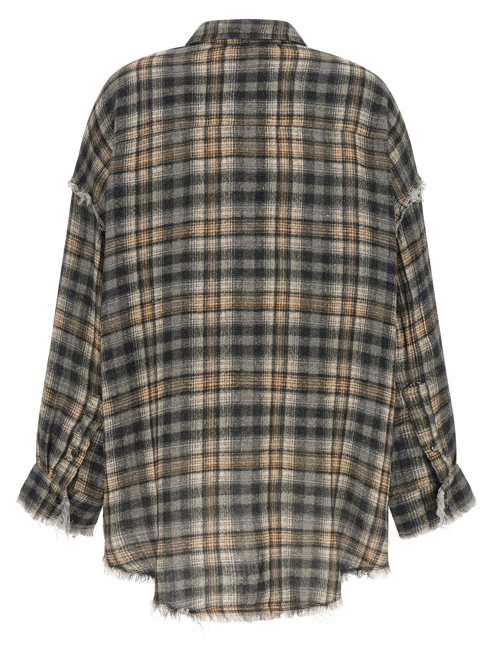R13 Raw Cut Hem Shirt – 100% cotton - view 2