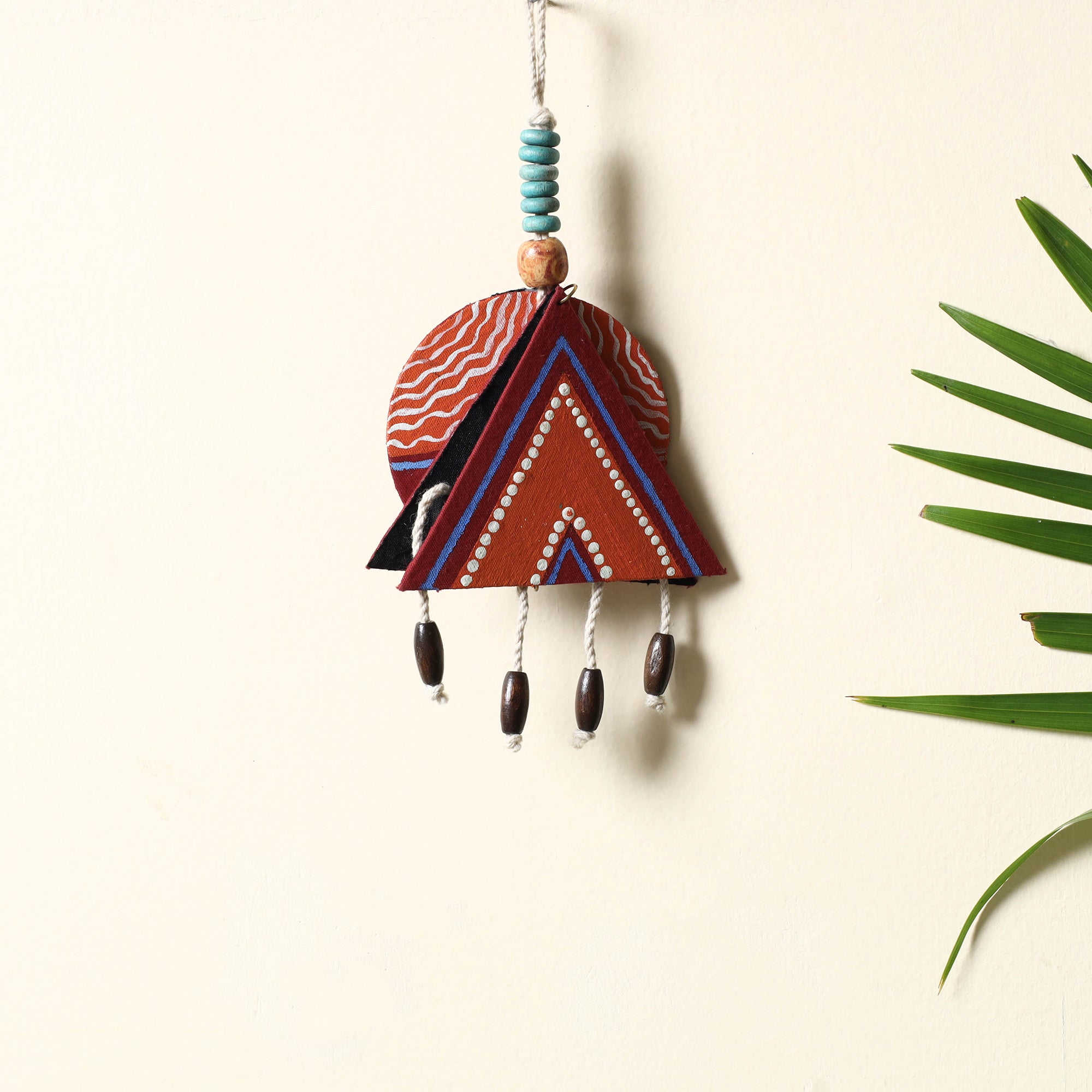 KHUSHBASH - HAPPY LOOM OF EAST Bishnupur Handpainted Fabric Wall Hanging
