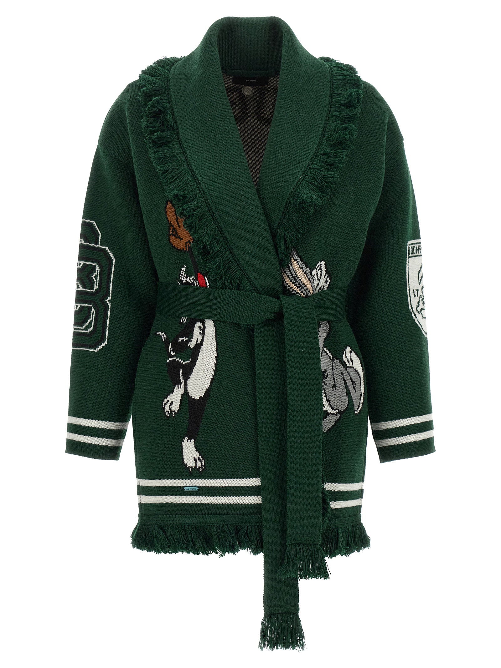 Alanui Sporty Bugs Bunny & Sylvester Cardigan