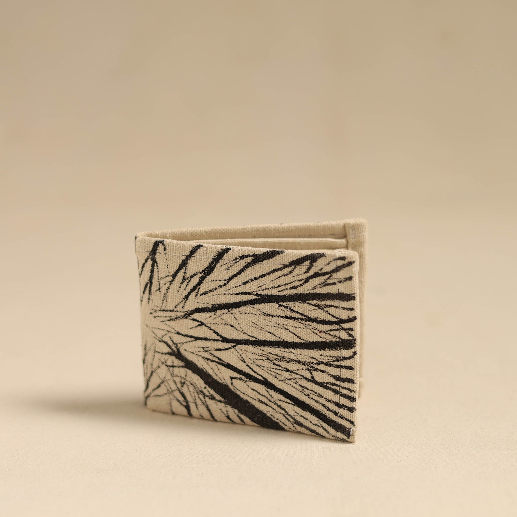ITOKRI CRAFTS INITIATIVE Beige - Handpainted Wallet from Odisha 09