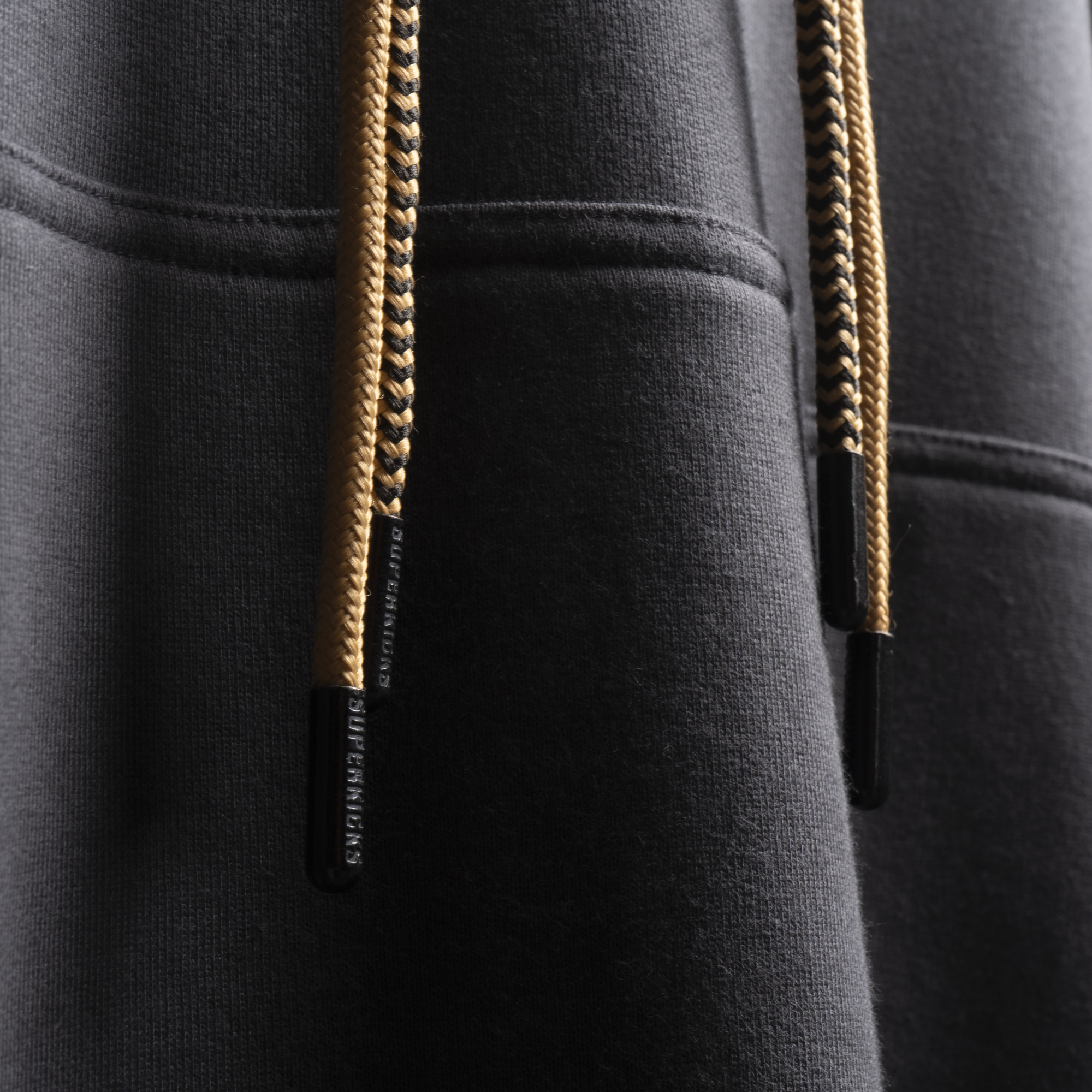 Superkicks | BASIC HOODIE { ASPHALT - view 3