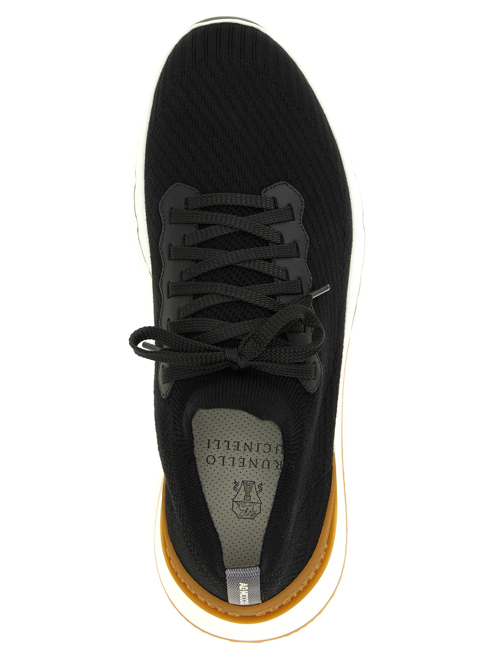 Brunello Cucinelli Running Sock Sneakers – 82% polyolefin 18% wool - view 4