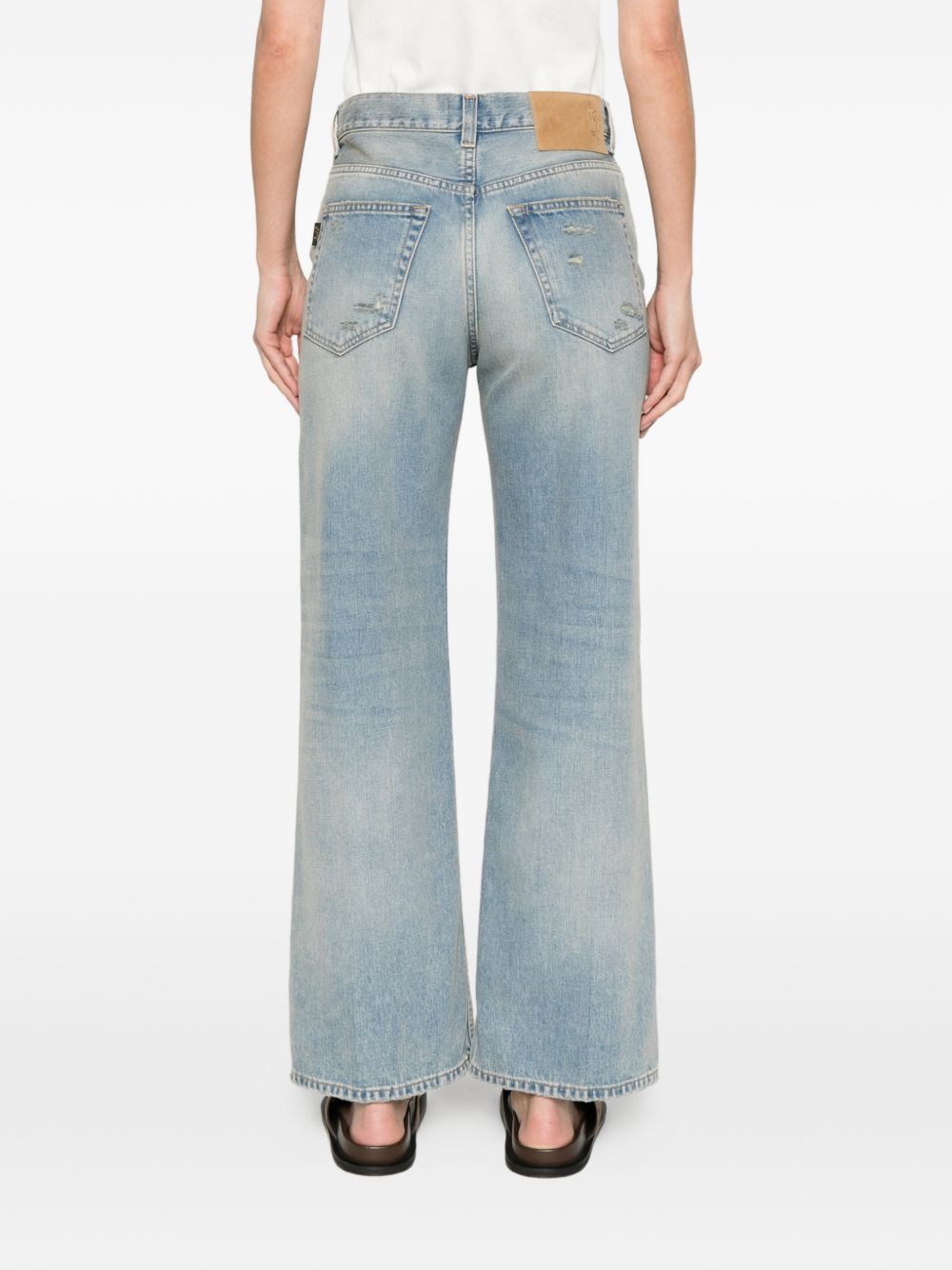 Haikure Winny wide-leg denim jeans - view 2