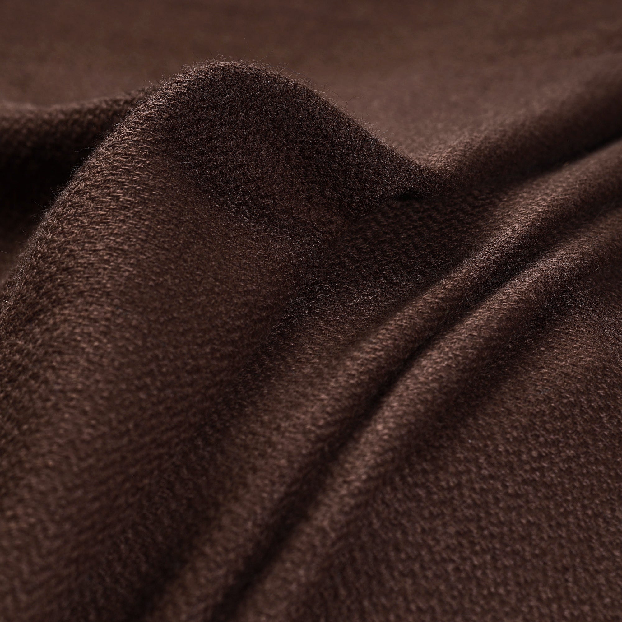 KILMORA Brown - Kumaun Handwoven Merino Woollen Fabric 02