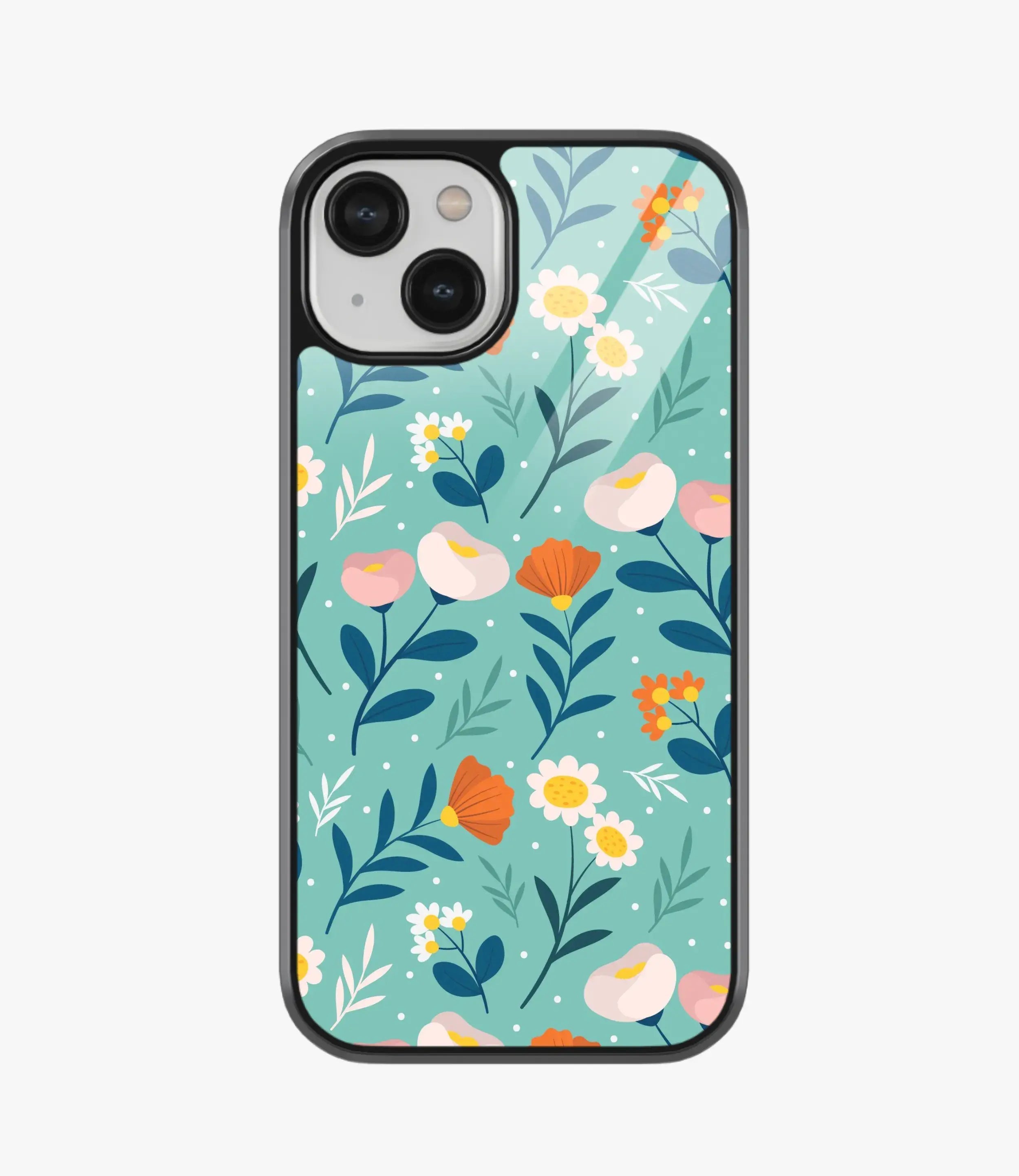 The Case Company Flat Pressed Glass Case for iPhone 14 Plus