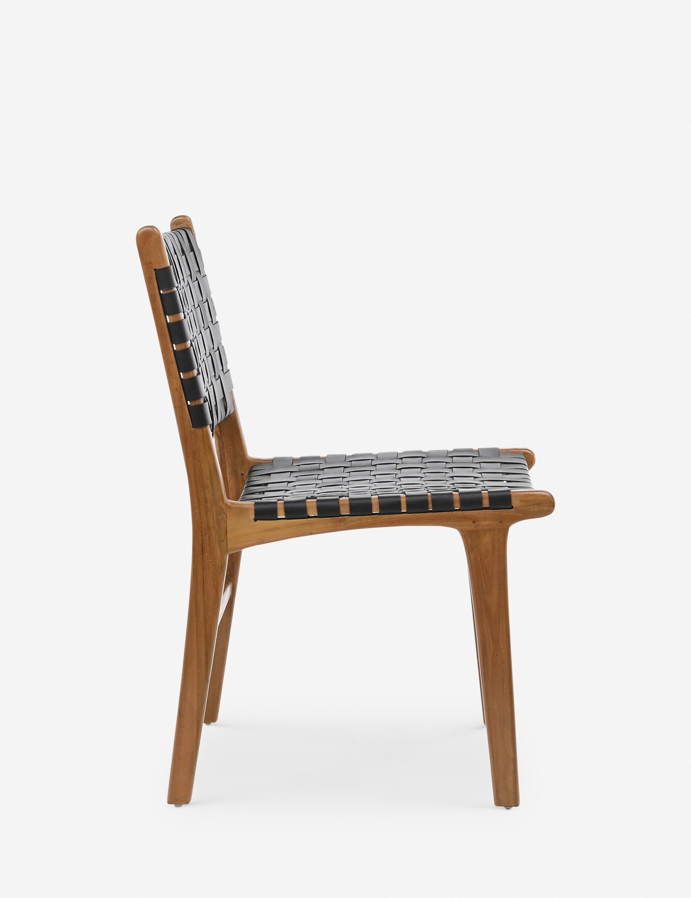 Lulu and Georgia Gallagher Leather Dining Chair - view 6