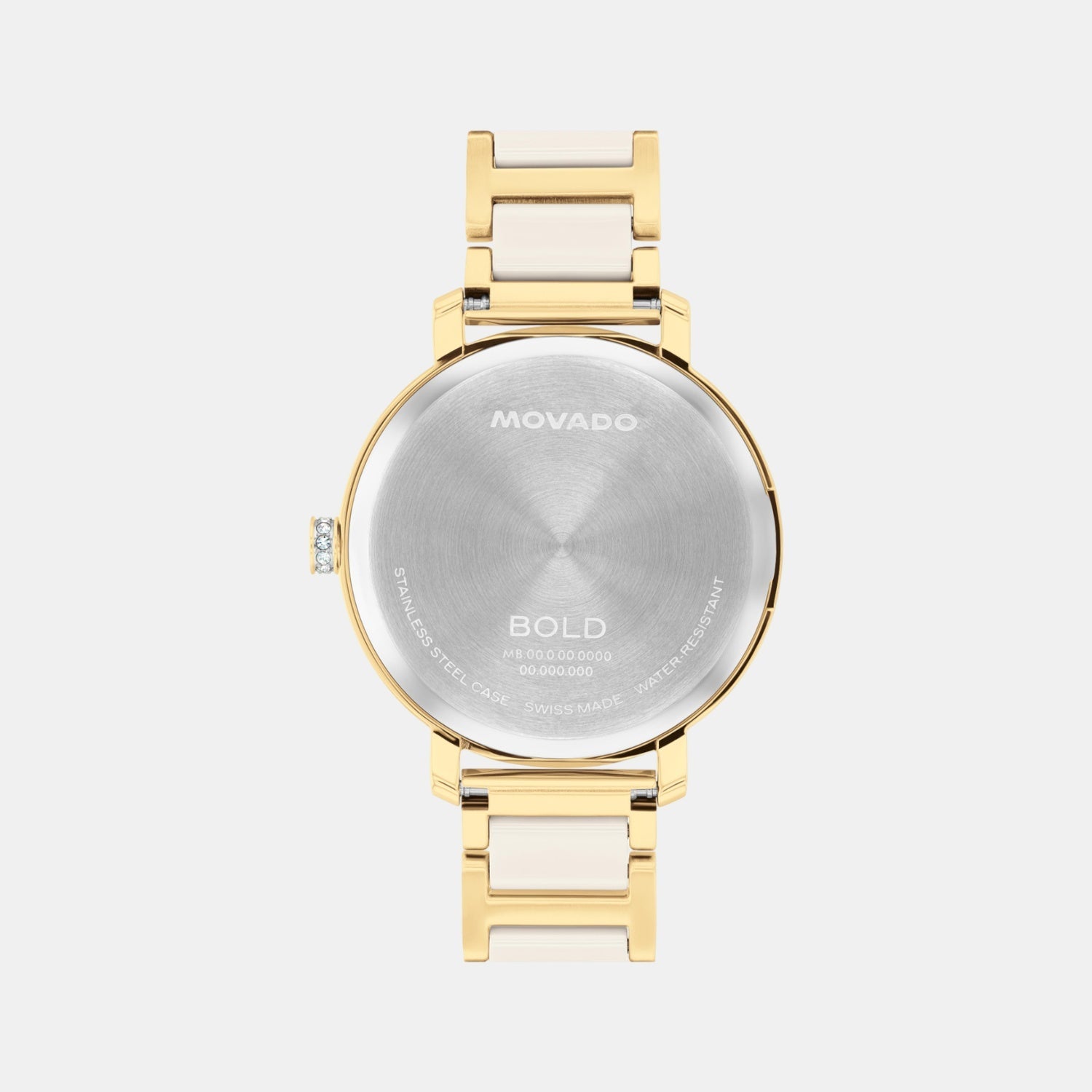 Movado Bold Women Quartz Taupe Dial Analog Stainless Steel Watch 3601301 - view 3