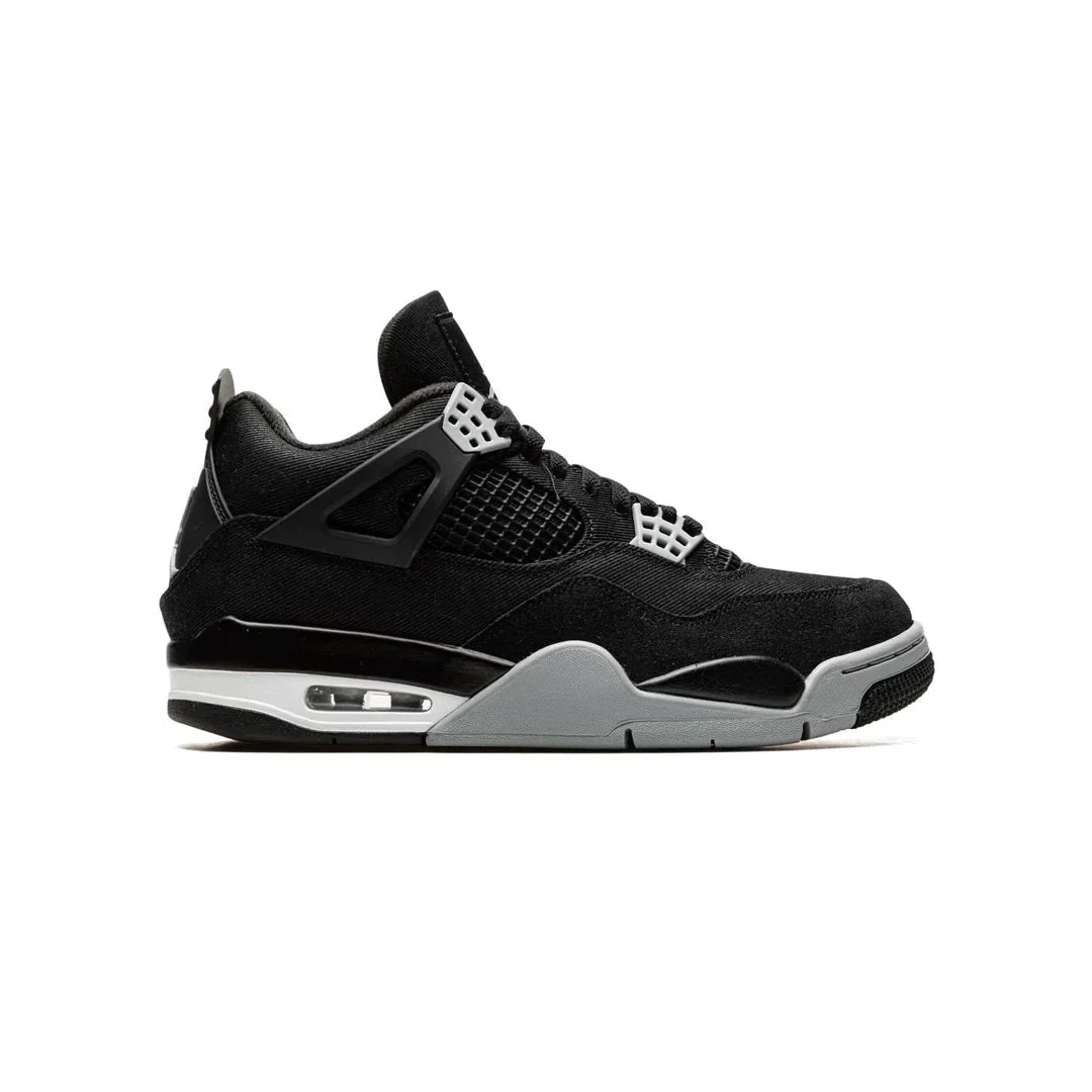 Kicks Machine Air Jordan 4 Retro 'Black Canvas' Sale