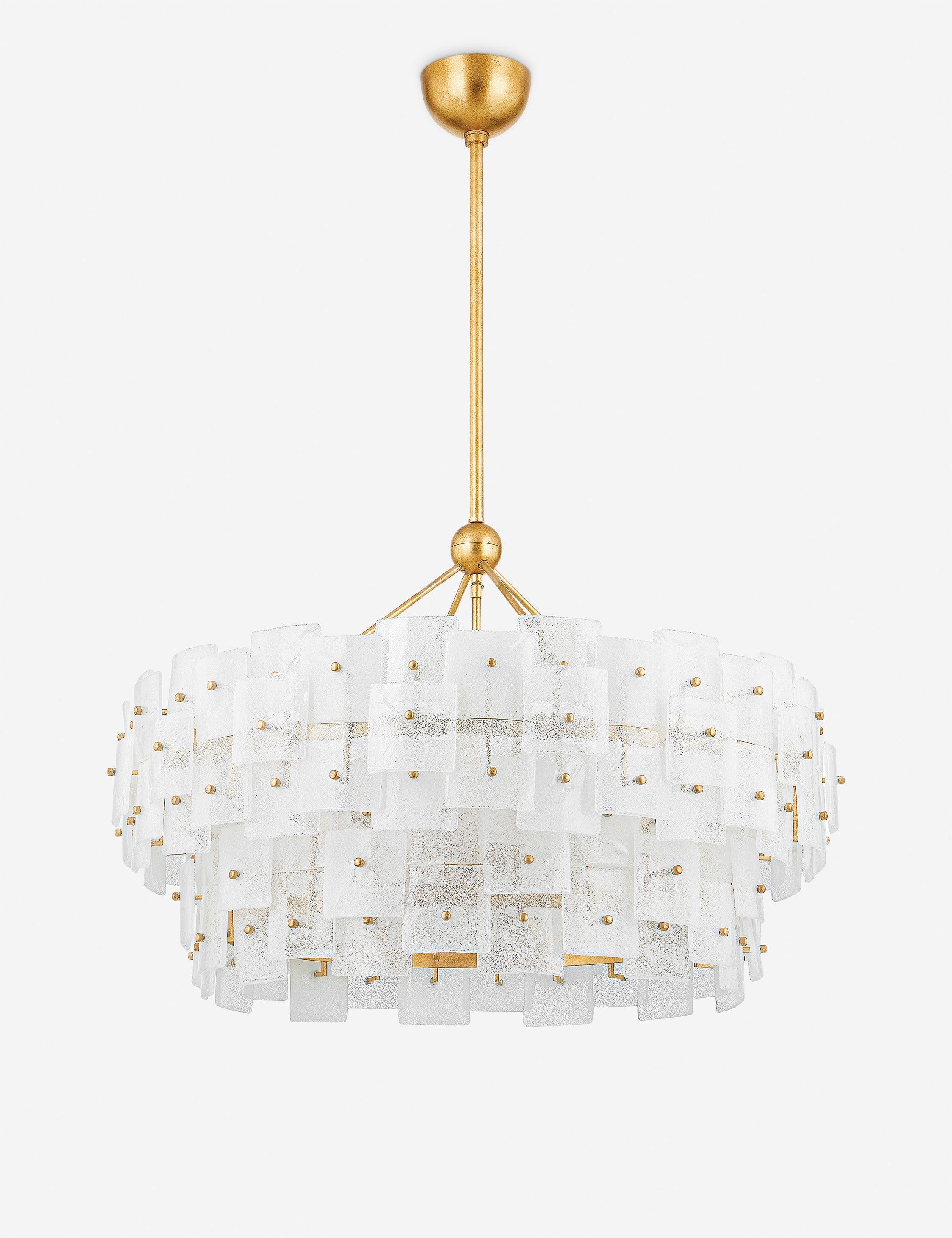 Lulu and Georgia Merryweather Chandelier – Gold Leaf - view 2