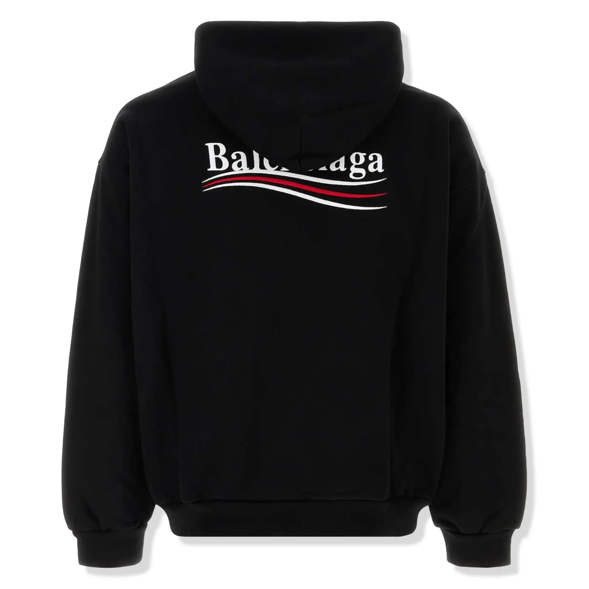 Preloved - Balenciaga Political Logo Black Hoodie - view 2