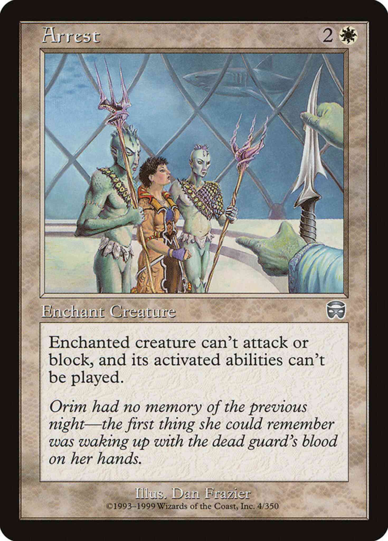 Arrest 4 mercadian – Magic Arrest [4] [Mercadian Masques] [Non-Foil]