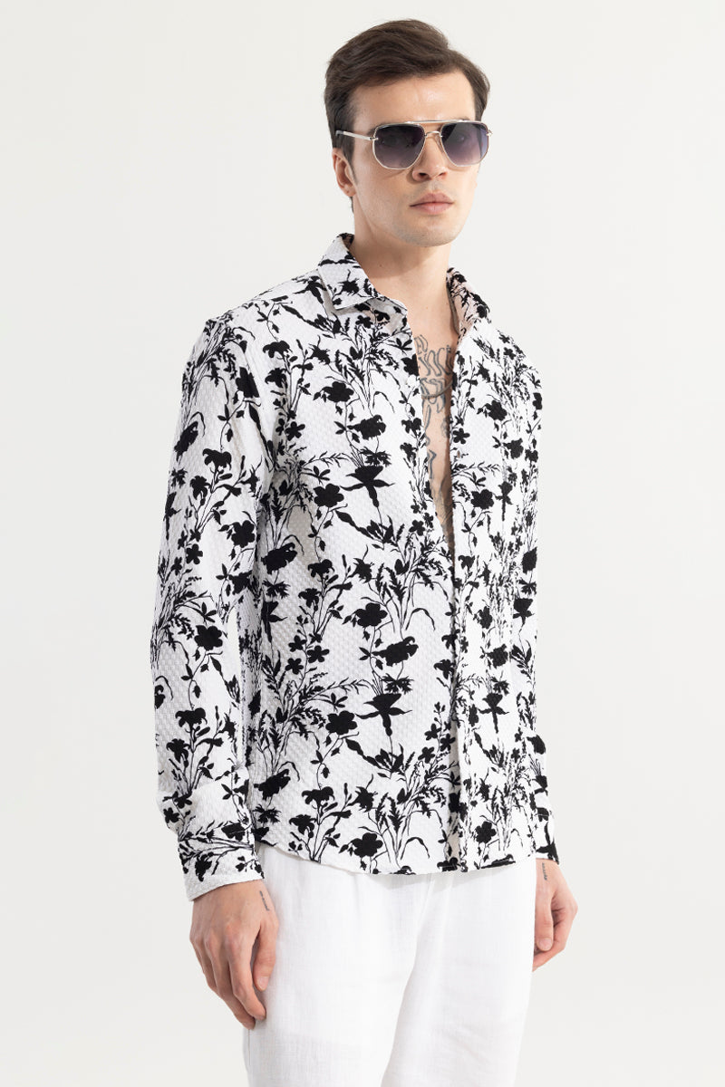 SNITCH Begonia White Shirt
