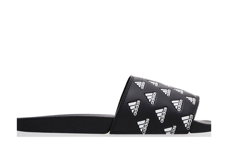 Yeezy adidas Adilette Comfort Slides Print Core Black Cloud White - view 2