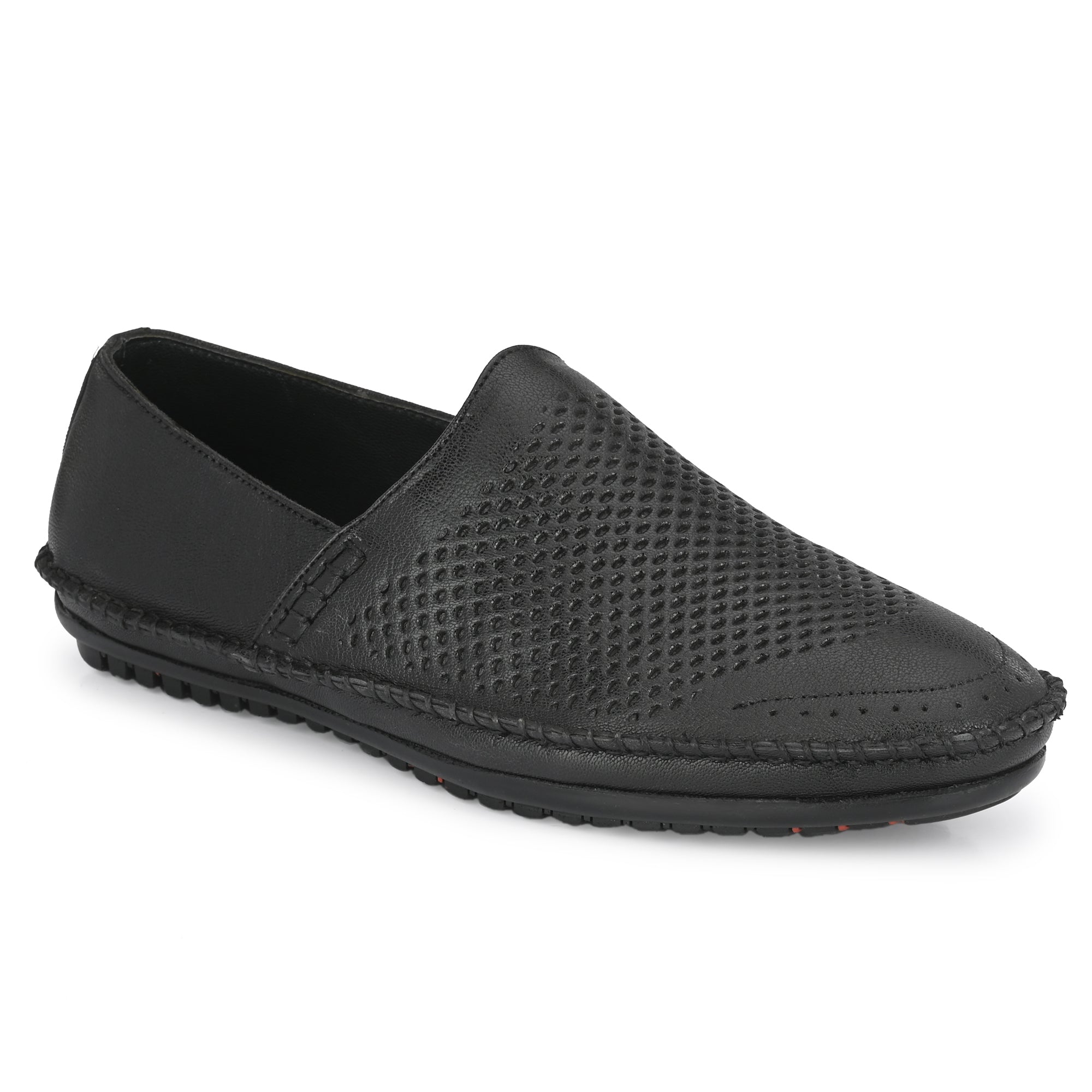egoss-shoes Egoss Leather Casual Slip On Shoes For Men - view 4