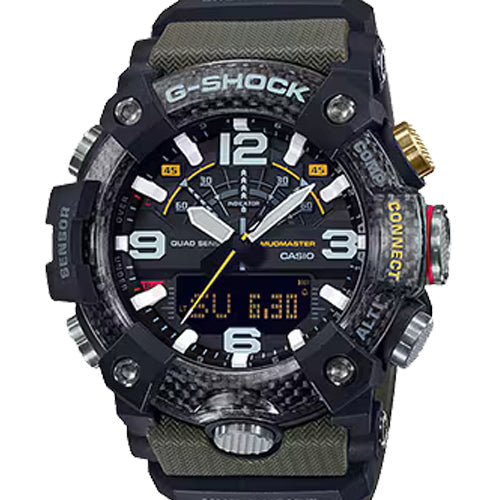Casio G-Shock MASTER OF G - LAND MUDMASTER Black Dial Men 51.3mm G973 GG-B100-1A3 - view 2
