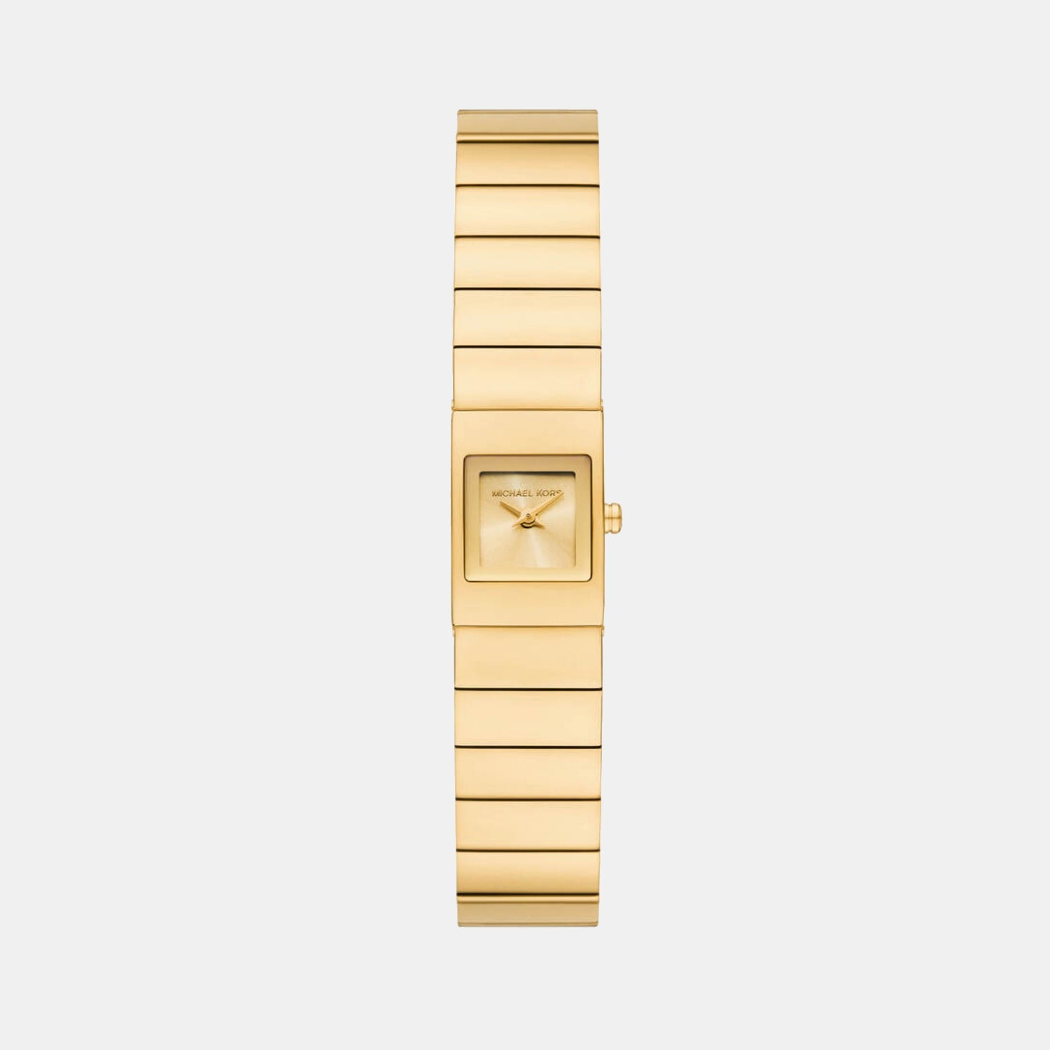 Michael Kors Darrington Women Quartz Gold Dial Analog Stainless Steel Watch MK4885