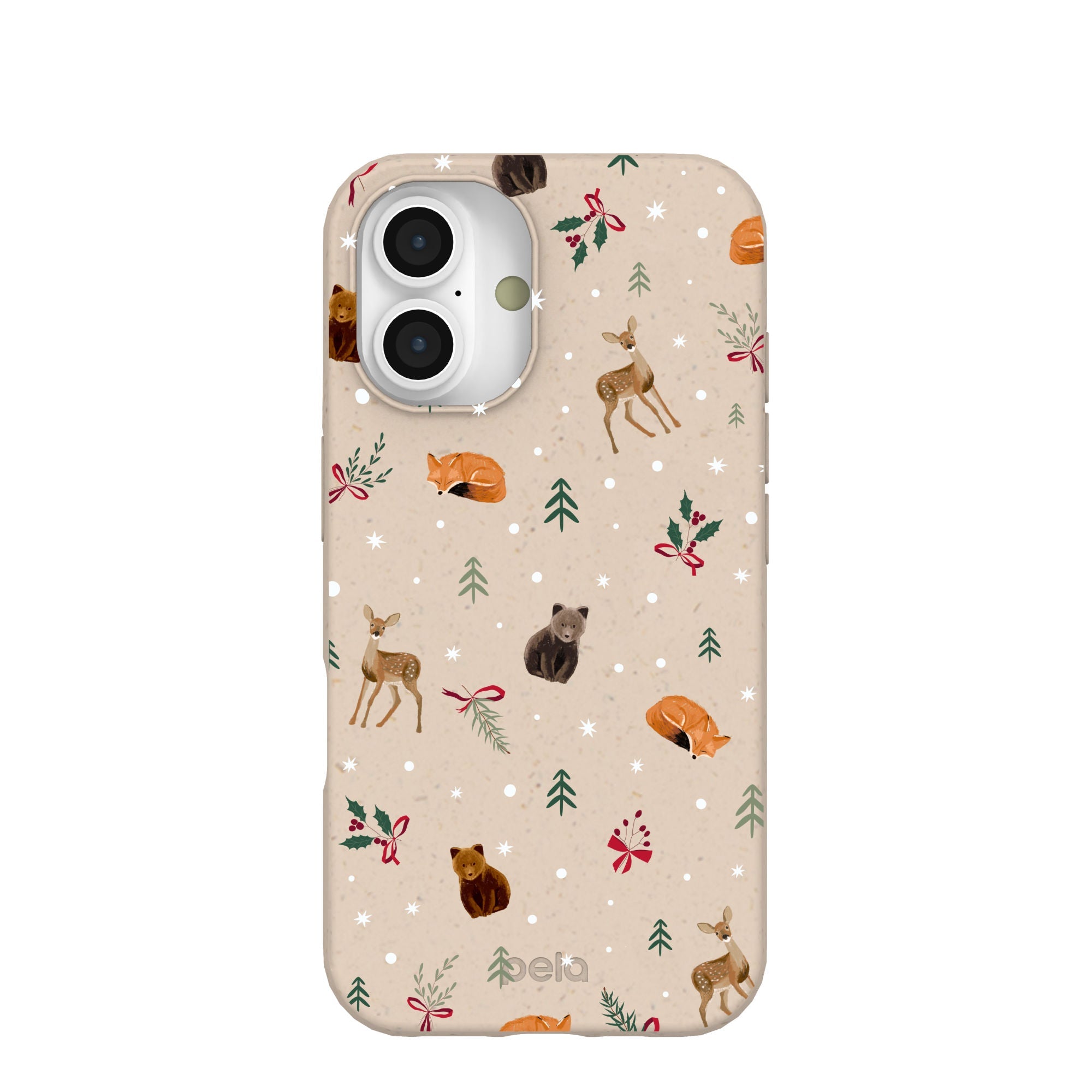 BlackTree Seashell Winter Woodland iPhone 16 Case