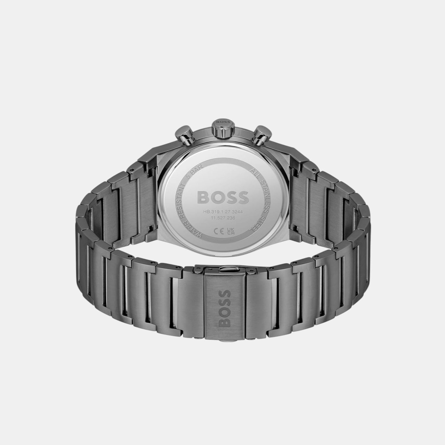 Boss Candor Chrono Men Quartz Blue Dial Chronograph Stainless Steel Watch 1514223 - view 3