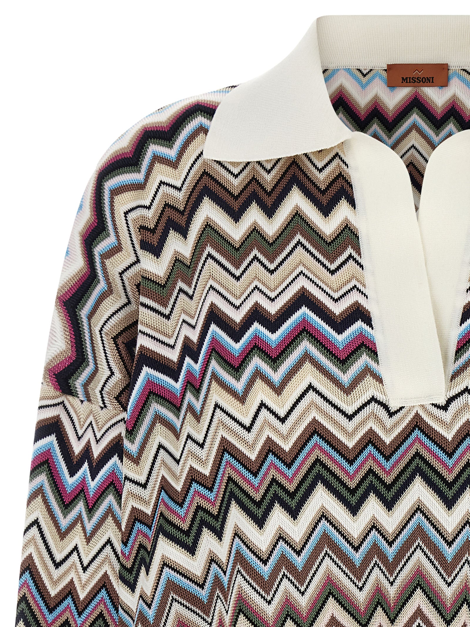 Missoni Zigzag Polo Shirt - view 3