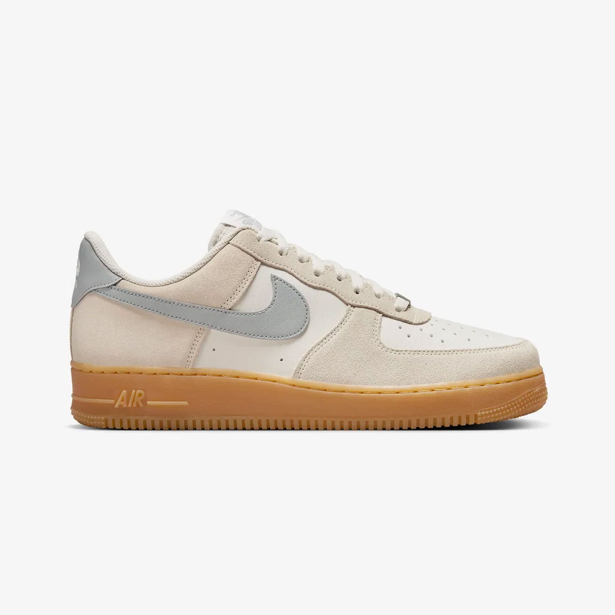 Nike | Air Force 1 '07 Lv8 { Phantom/lt Smoke Grey-gum Yellow