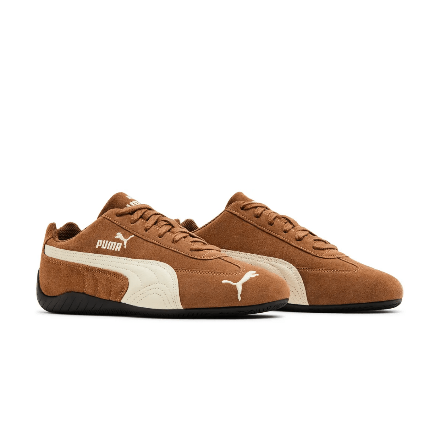 HYPE ELIXIR Puma Speedcat OG Haute Coffee Frosted Ivory (Gold Tongue Logo) - view 3
