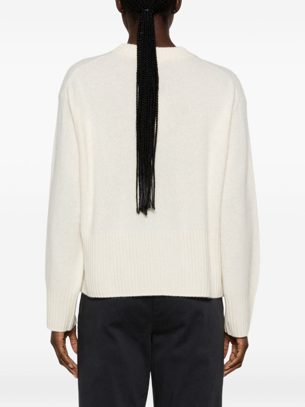 CT PLAGE Sweaters WHITE – 100% Wool - view 2