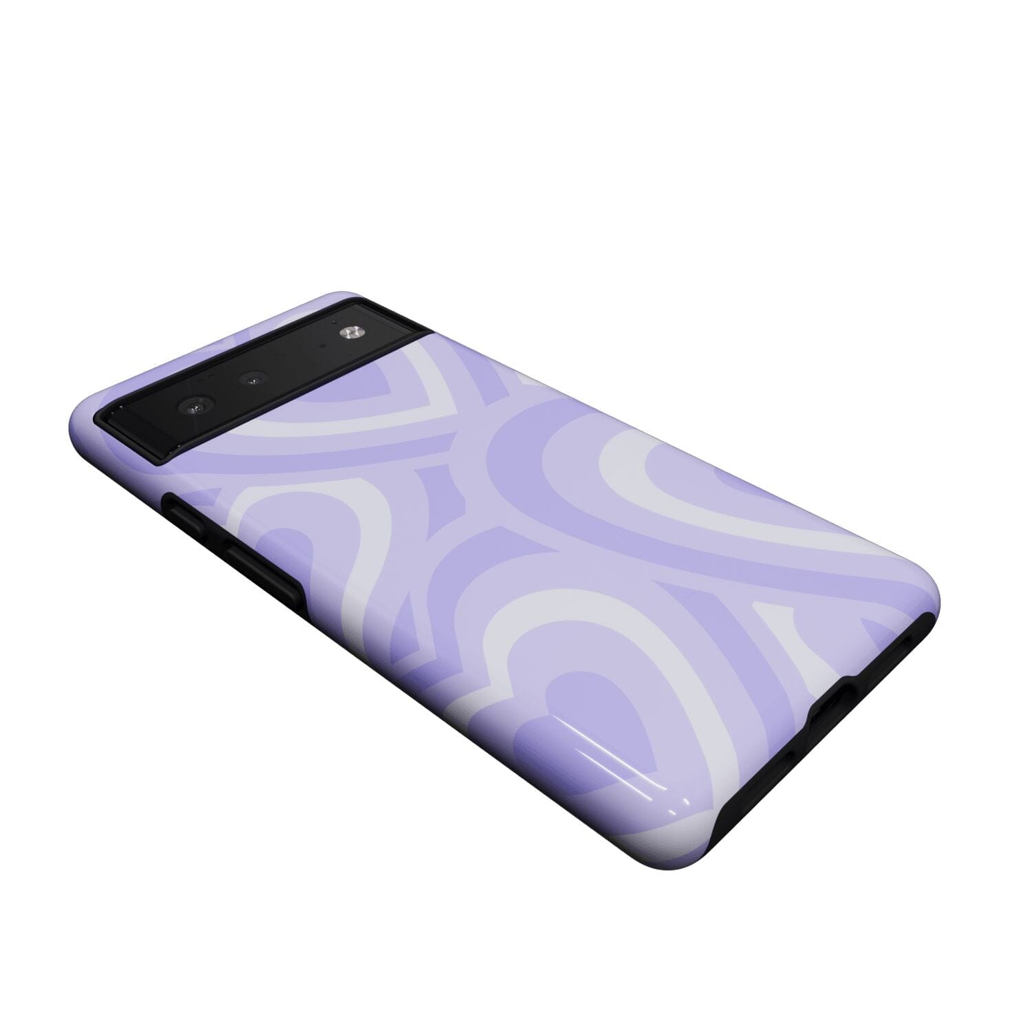 Casetry Love Song | Lavender Heart Google Pixel Case - view 2