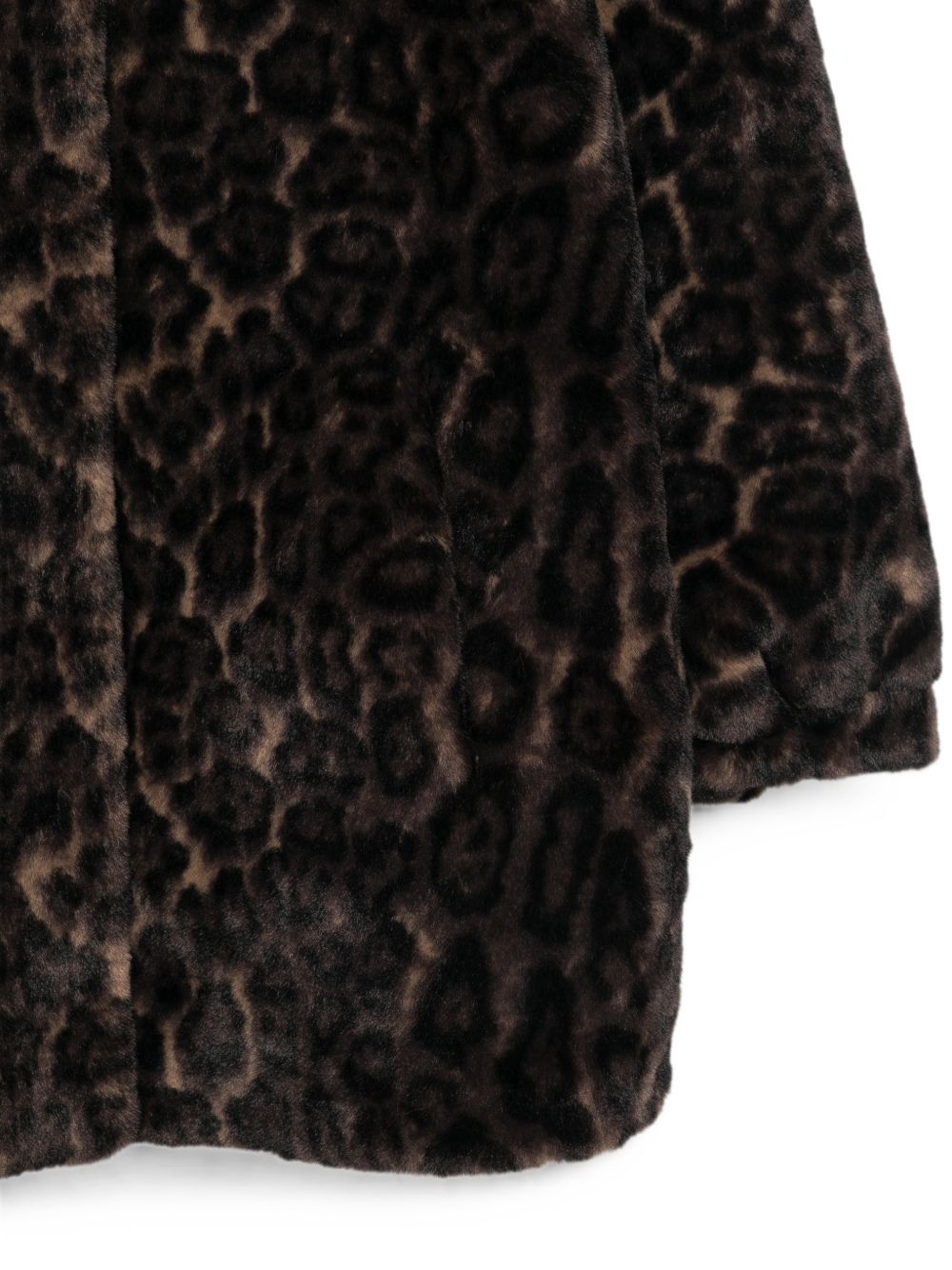 Apparis Leopard Faux-Fur Jacket – 100% Recycled Polyester - view 2