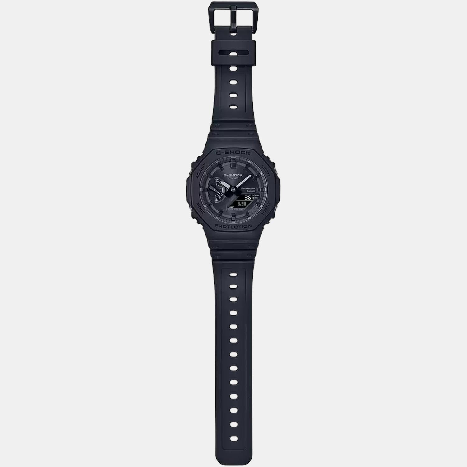 Casio G-Shock Men Quartz Black Dial Analog-Digital Resin Watch G1242 - view 6