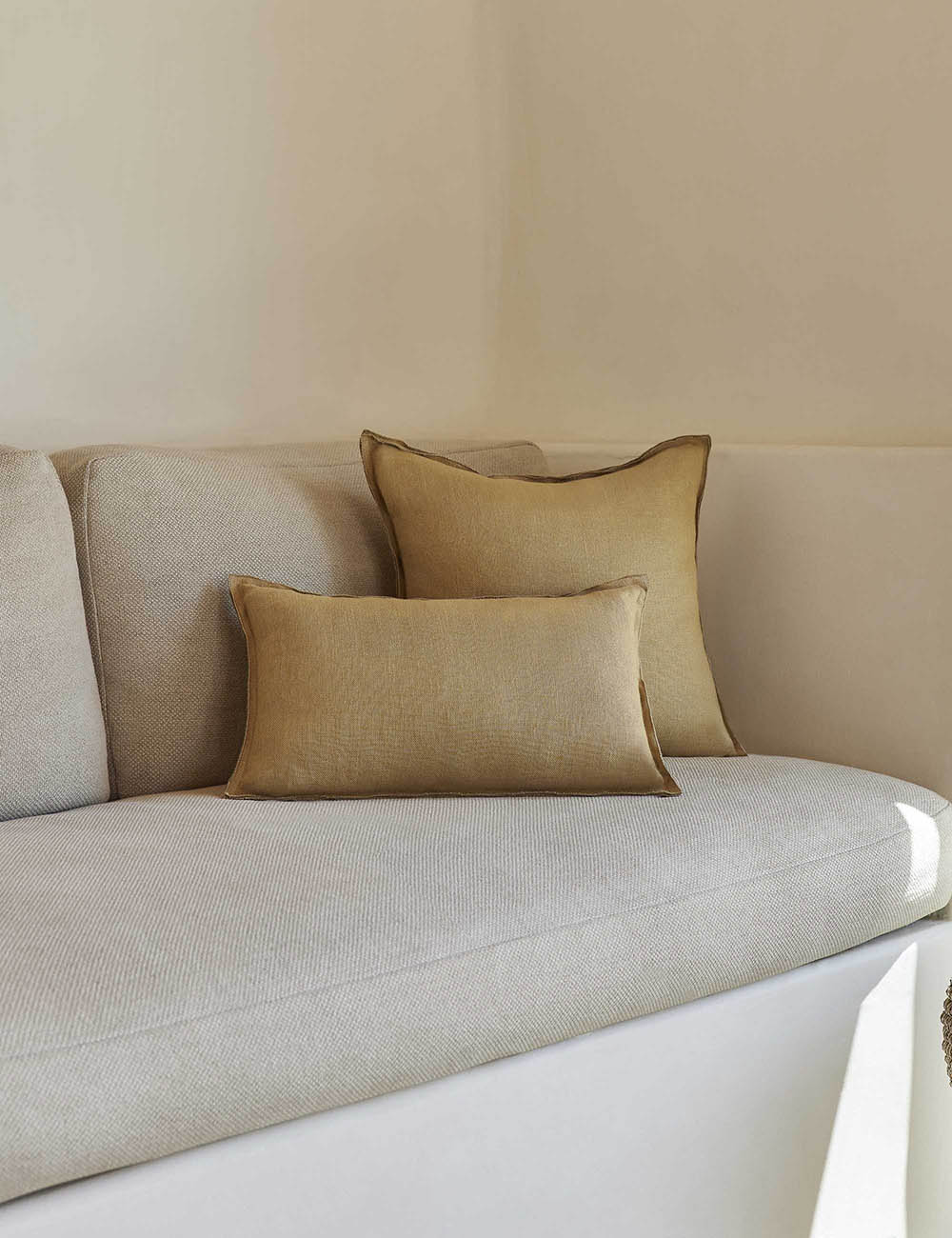 Lulu and Georgia Arlo Linen Pillow - view 8