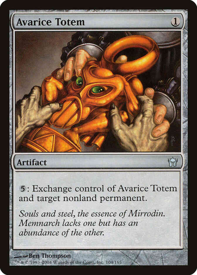 Avarice totem 104 – Magic Avarice Totem [104] [Fifth Dawn] [Non-Foil]