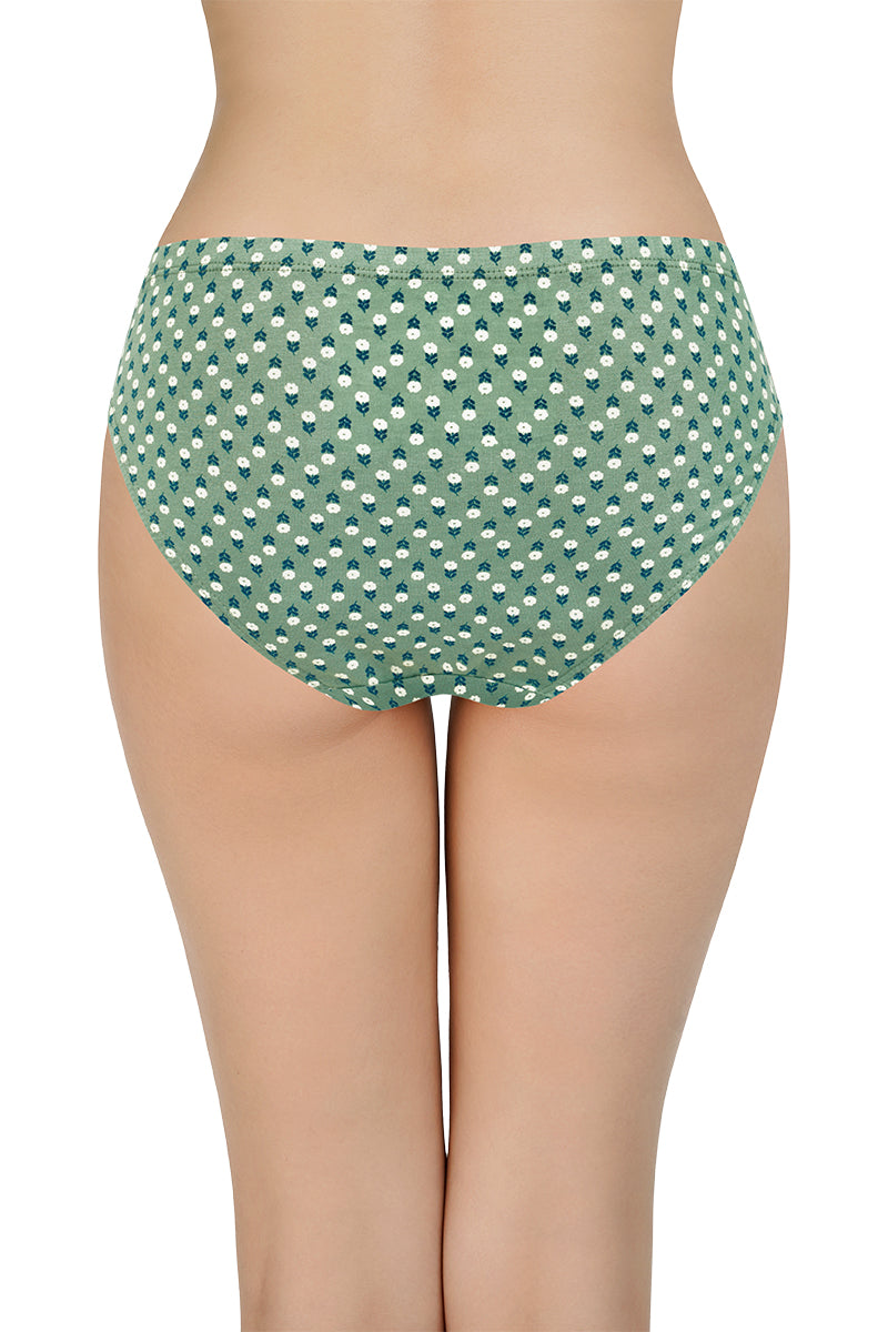every de 100% Cotton Bikini Panty Pack (Pack of 3) - D006 - Multi - view 4