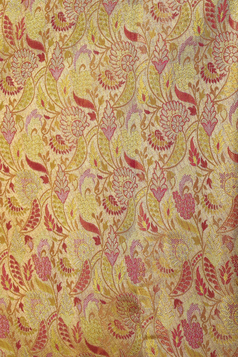 Kalanjali Kanchipattu Brocade Gold Saree – Women's - view 2