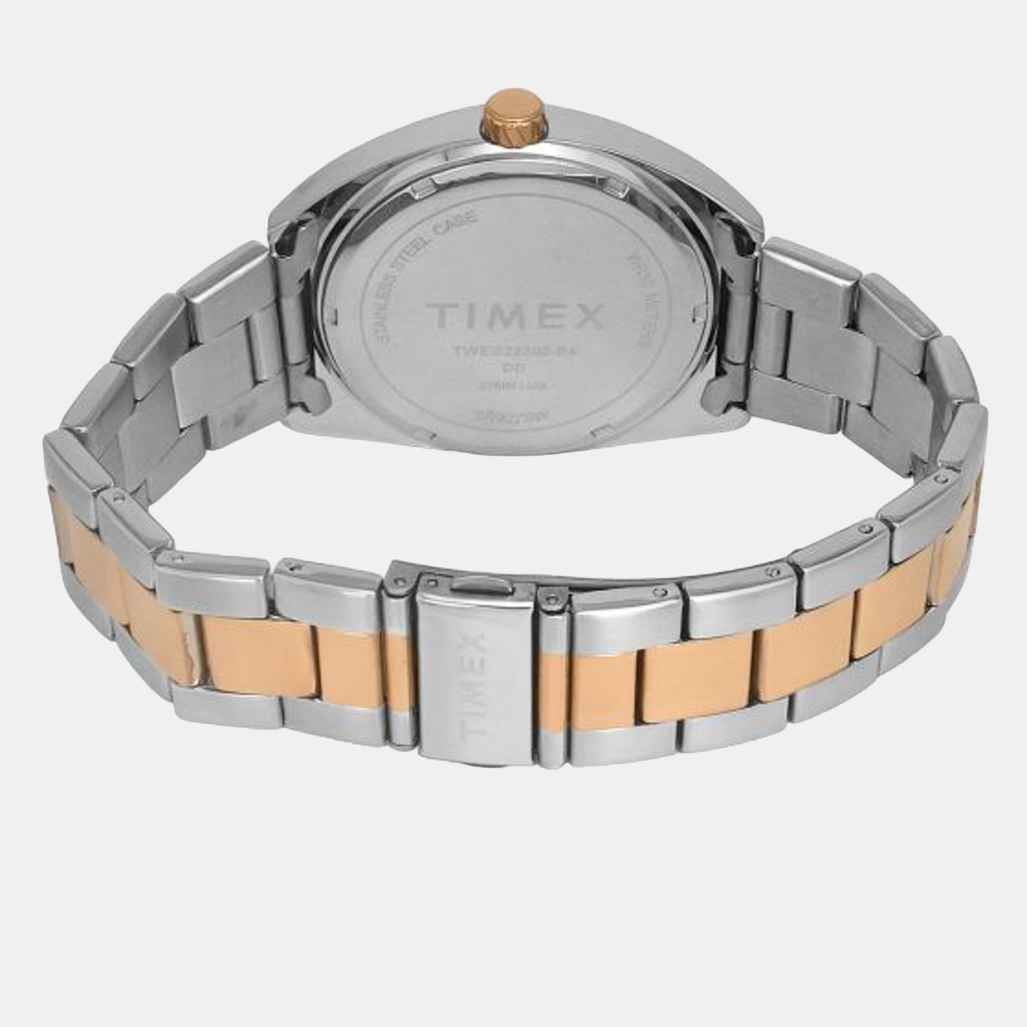 Timex E Class Men Quartz Black Dial Chronograph Stainless Steel Watch TWEG22302 - view 2