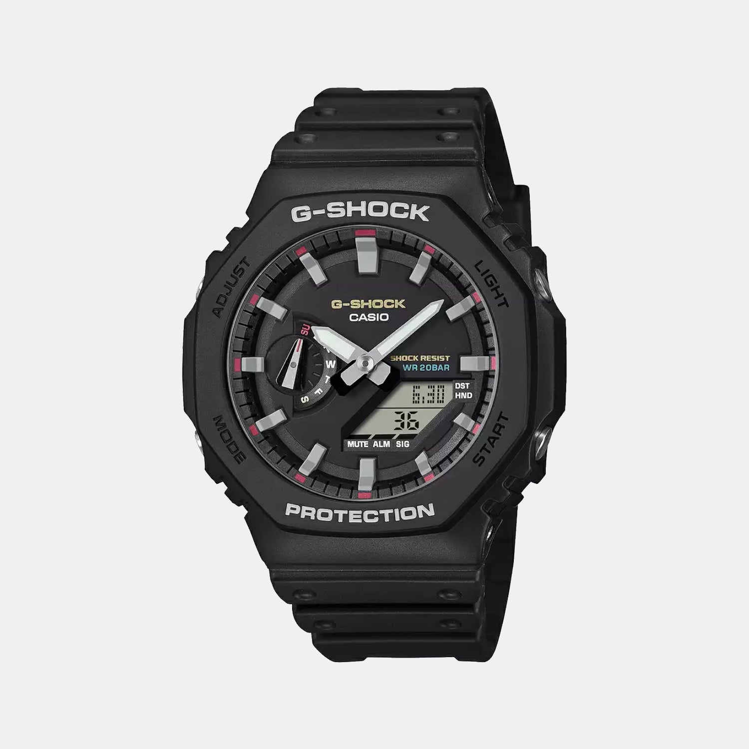 Casio G-Shock Men Quartz Black Dial Analog-Digital Resin Watch G1686