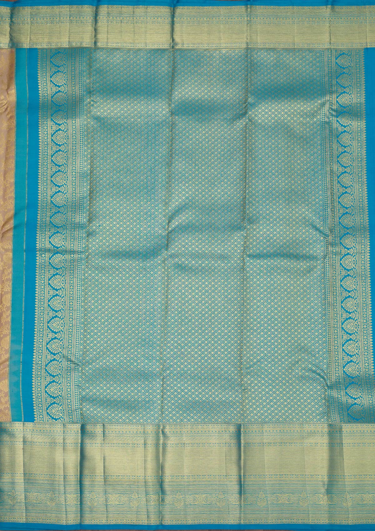 Koskii Cream Zariwork Pure Silk Saree – Women's - view 6