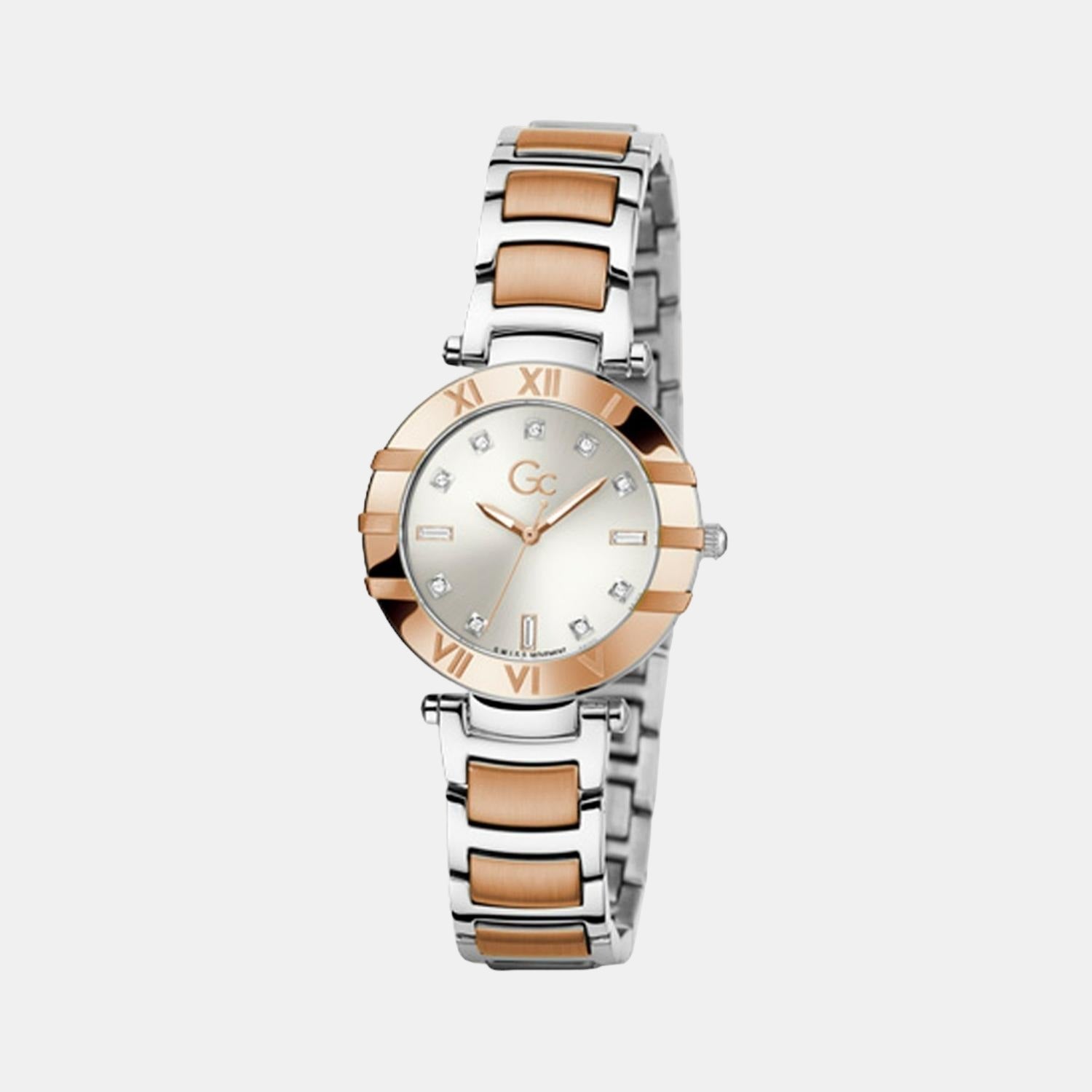 GC Cruise Women Quartz White Dial Analog Stainless Steel Watch Z03001L1MF - view 2