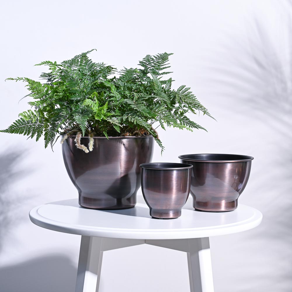 Ugaoo Gunmetal Goblet Planter