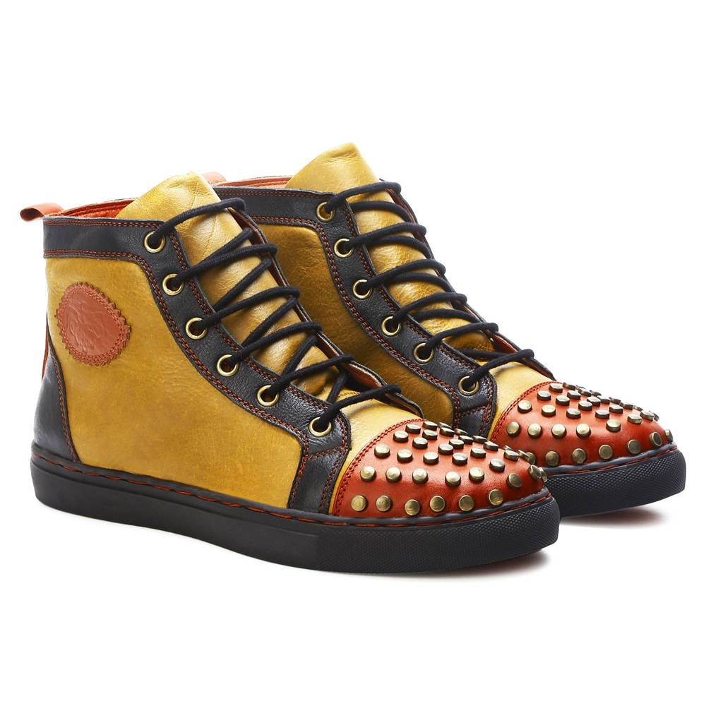 Core high_tops women – Banjaaran India Core High_Tops for Women – Mustard (discontinued)