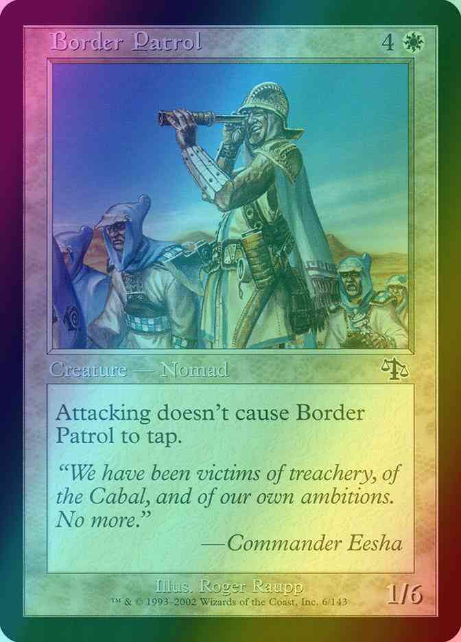 Border patrol 6 – Magic Border Patrol [6] [Judgment] [Foil]